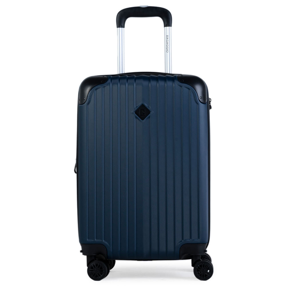 Mala de Bordo 10 Kg ABS 4 Rodas Turquia II Azul Marinho