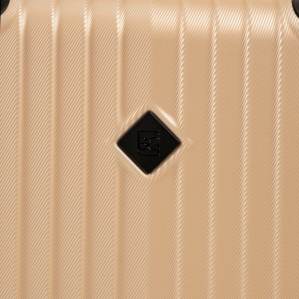 Mala de Bordo 10 Kg ABS 4 Rodas Turquia II Champagne