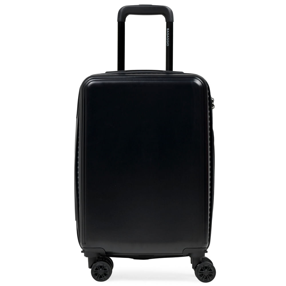 Mala de Viagem Personalizável Pequena 10kg ABS 4 Rodas My Way preta