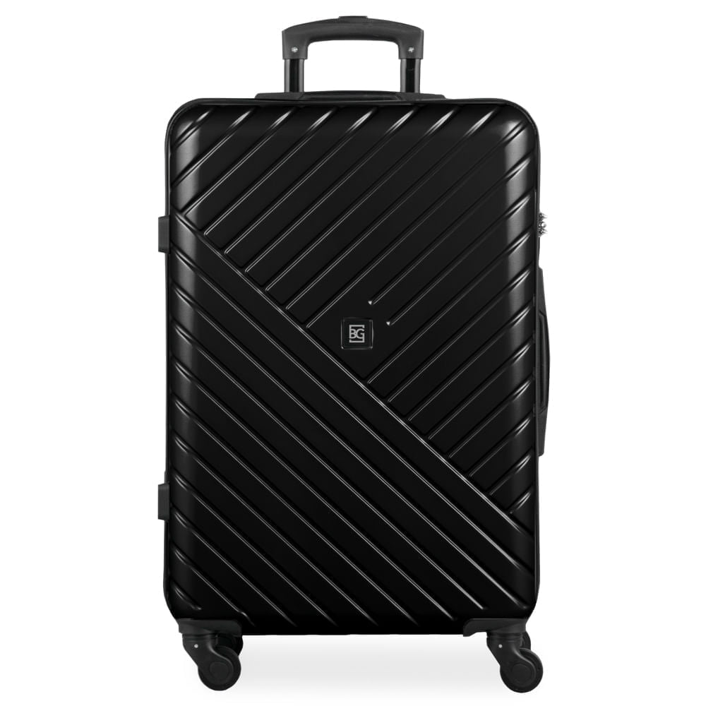 Mala Média 23 kg ABS 4 Rodas Detroit Preta II