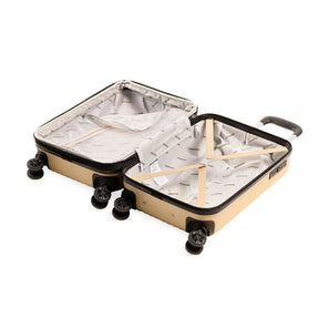 Mala de Bordo 10 Kg ABS 4 Rodas Turquia II Champagne