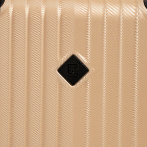 Mala de Bordo 10 Kg ABS 4 Rodas Turquia II Champagne