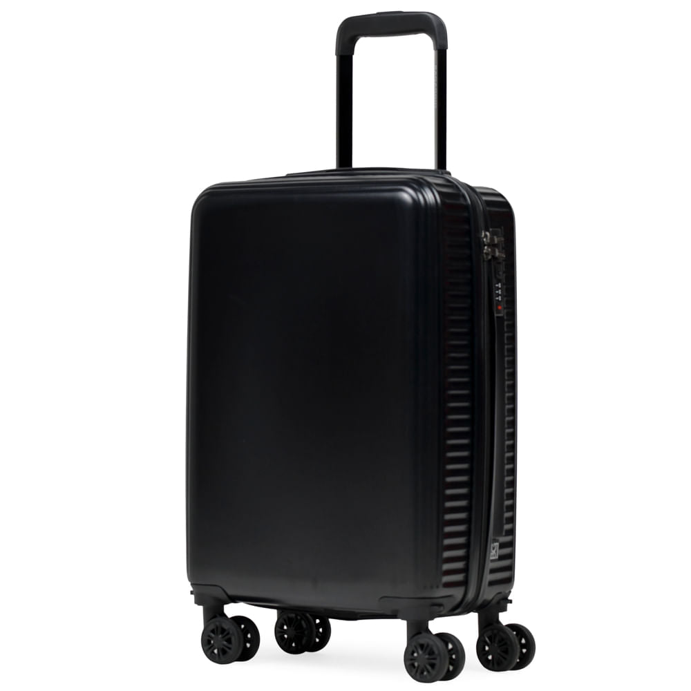 Mala de Viagem Personalizável Pequena 10kg ABS 4 Rodas My Way preta