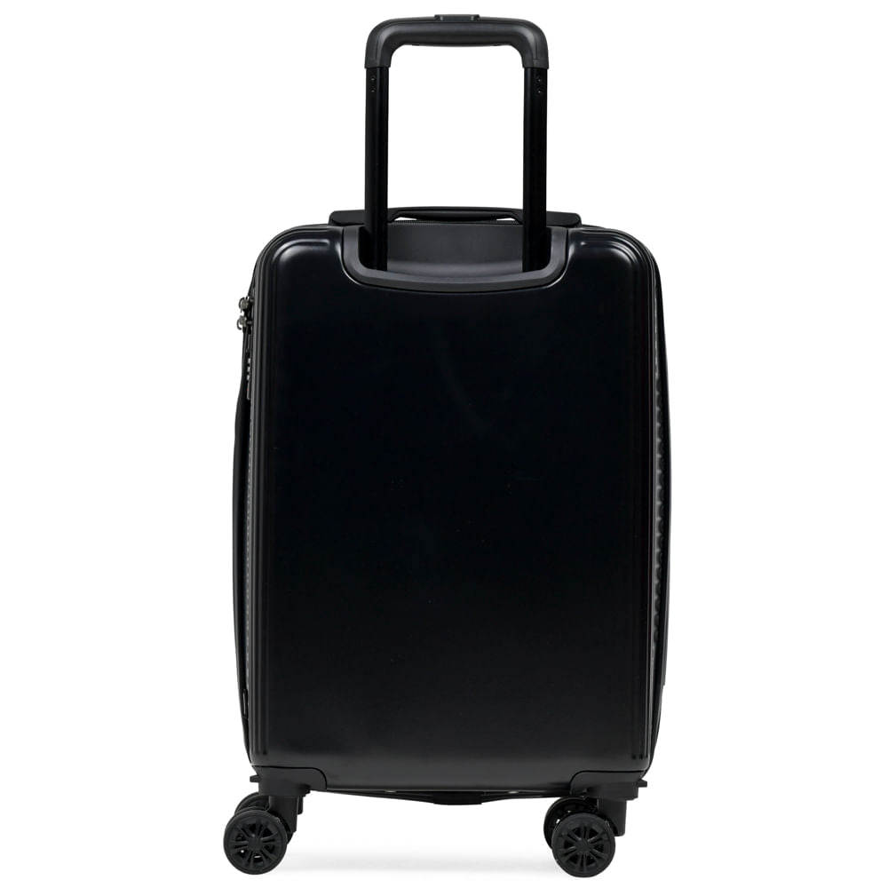 Mala de Viagem Personalizável Pequena 10kg ABS 4 Rodas My Way preta