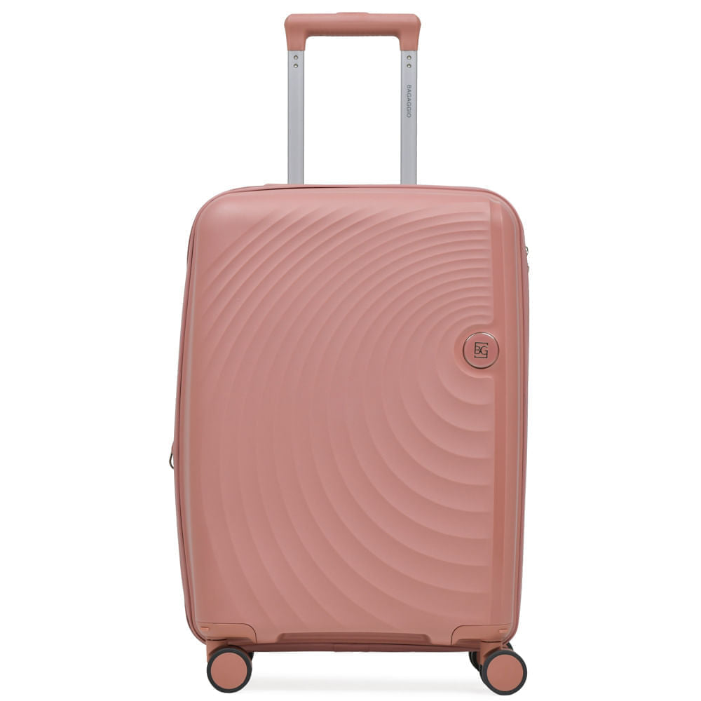 Mala Pequena 10kg Polipropileno 4 Rodas Cartagena Rosé