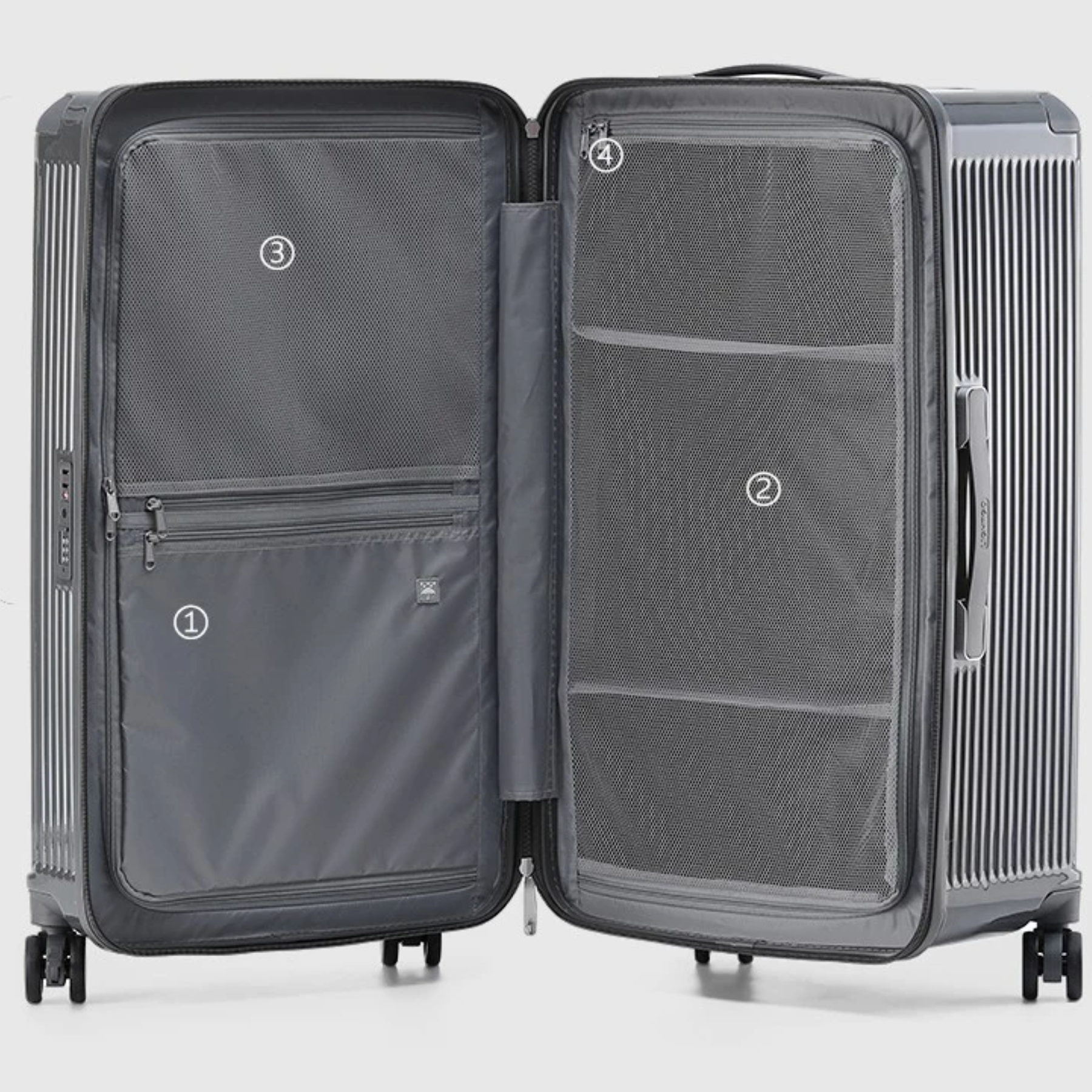 Mala De Viagem Masculina Trium Cinza